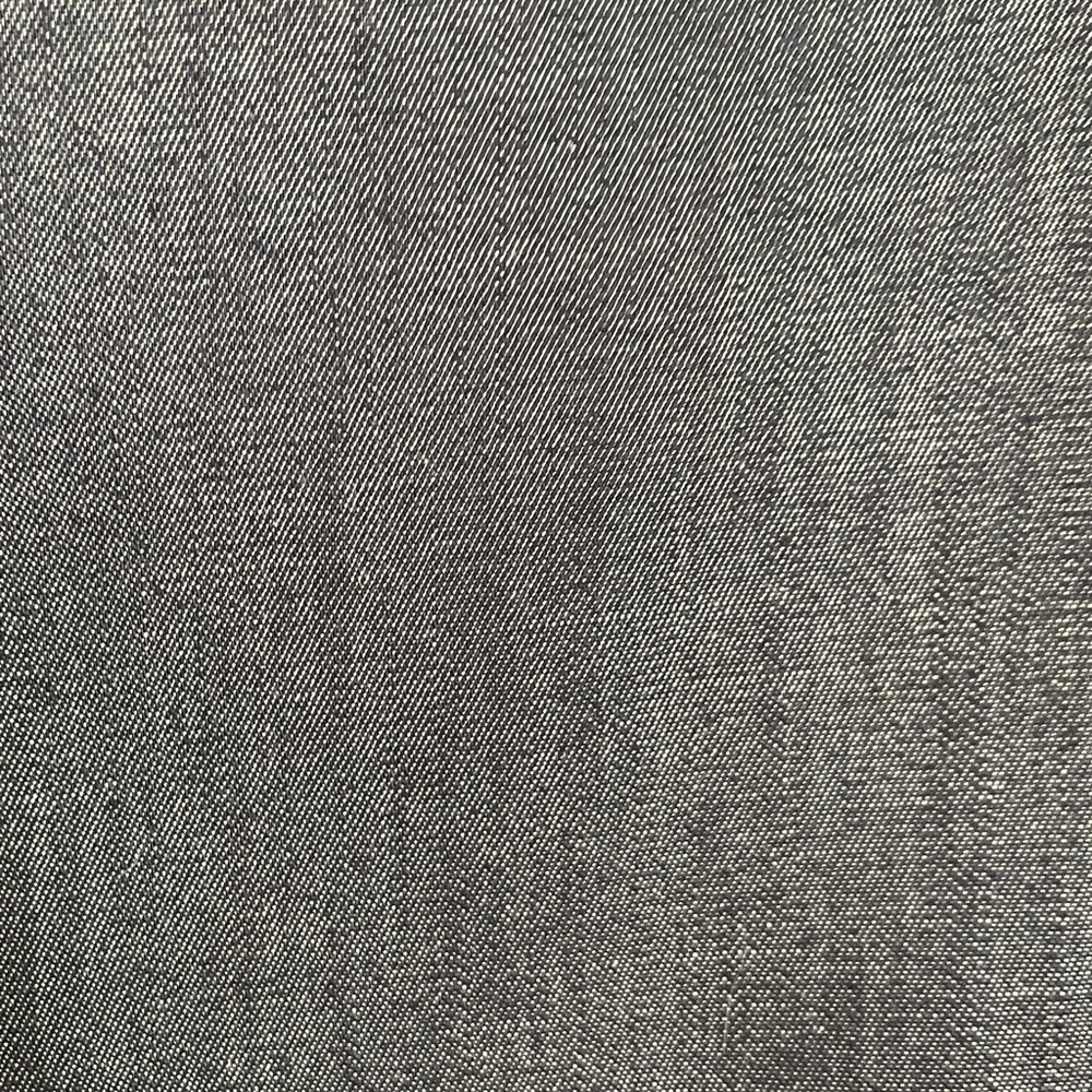 Dark Denim Stretch Button Down Tailored Shirt - image 4